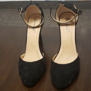 Black heels